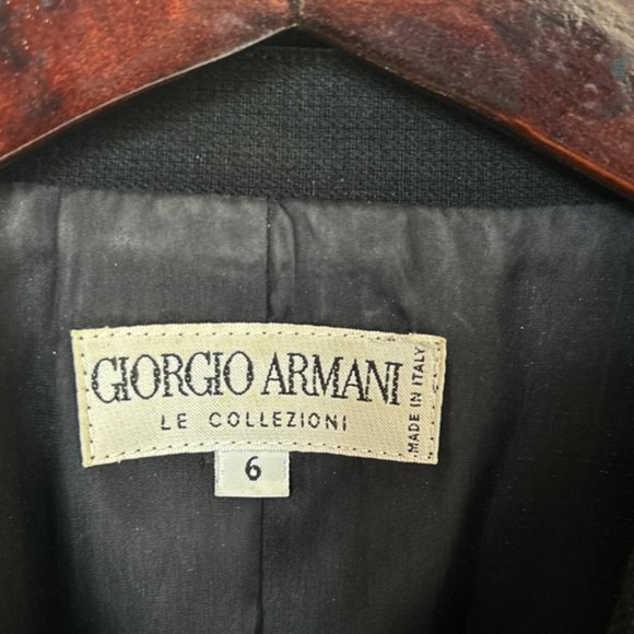 Vintage Giorgio Armani Double Breasted Pant Suit early '90's - Size 6 - Designer - Picture 7 of 10